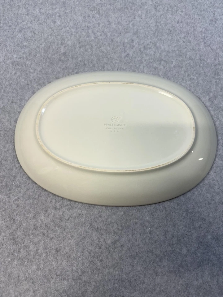 Vintage Pfaltzgraff Northwinds Stoneware Retired Serving Platter Dish USA - Image 3 of 4