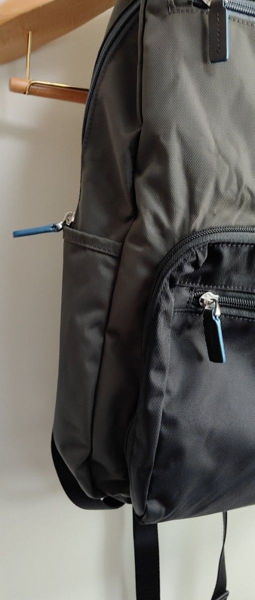 TUMI Packable Backpack Black Gray Lightweight Tra… - image 5