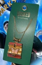 Universal Studios Wicked GLINDA-Butterfly Chest/Trunk Necklace