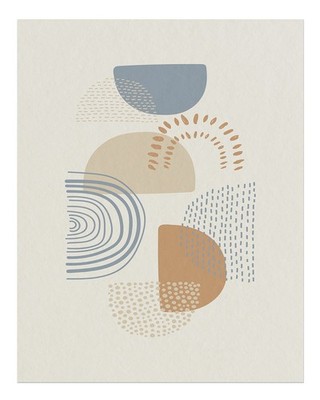 Moderne abstrakte Wandkunst Minimalistisches geometrisches Design Abst