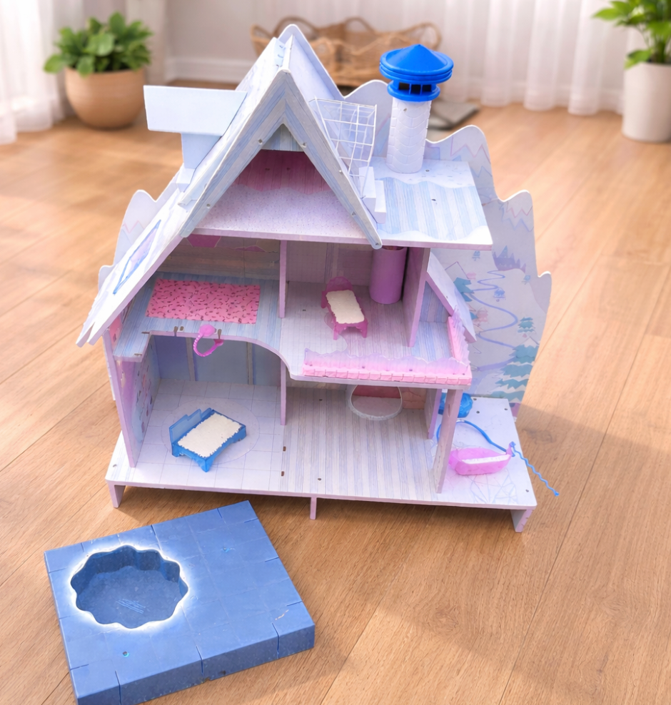 LOL Surprise Winter Disco Chalet Doll House Large Wooden Playset