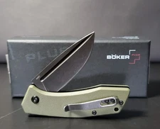 Boker Plus Worldwide 2.0 Knife 01BO798 -Slipjoint EDC Folder, D2 Blade