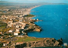 Cap-d Agde et ses plages vue aérienne