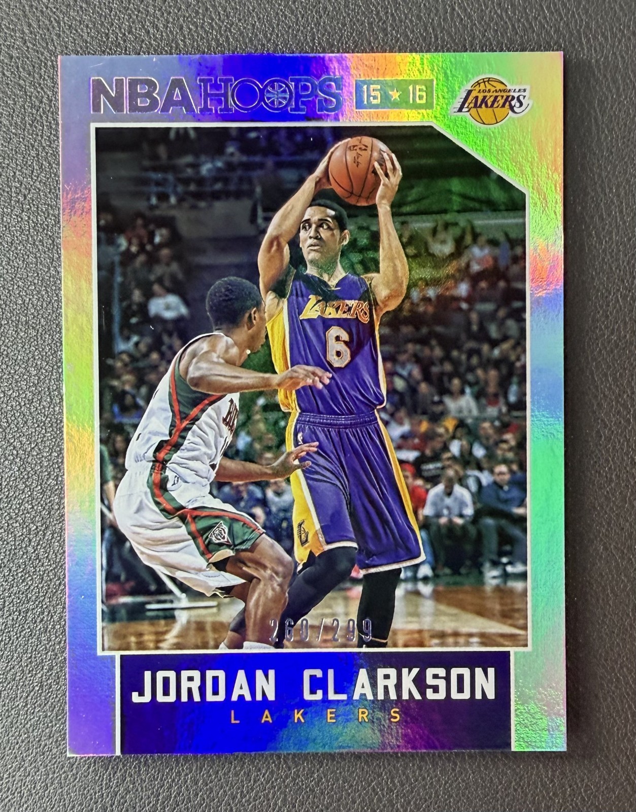 Jordan Clarkson 2015 NBA Hoops #223 Silver /299