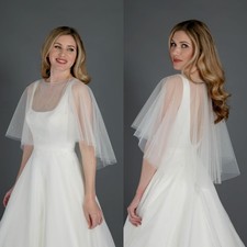 Fashion Pearls Bolero Topper Wraps Jacket for Bride Beading Wedding Dresses