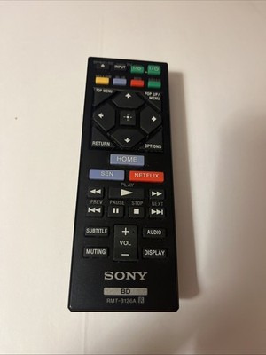 Genuine RMT-B126A Remote Control For Sony Blu Ray DVD Player BDP-S6200 BDP-S2100