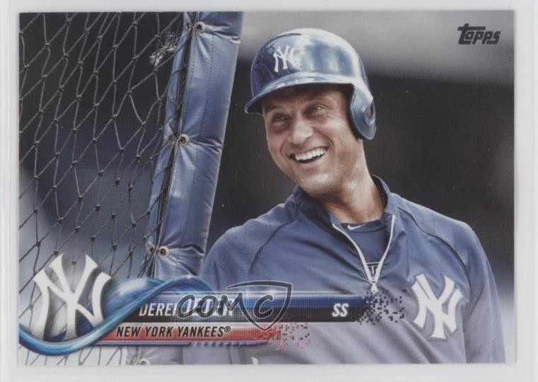 2018 Topps Update Legend Variation SP Derek Jeter #US250 HOF 0t2
