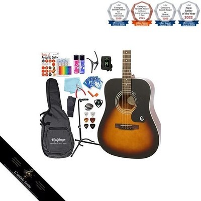Epiphone Songmaker DR-100 Akustikgitarre Anfänger hochwertiges 18-teiliges...