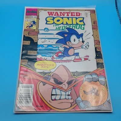 Archie Comics Sonic the Hedgehog #2 First Printing 1993 Gallagher Manak