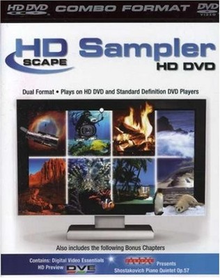 HDscape Sampler (Combo HD DVD and Standard DVD) (DVD) Hdscape Sampler