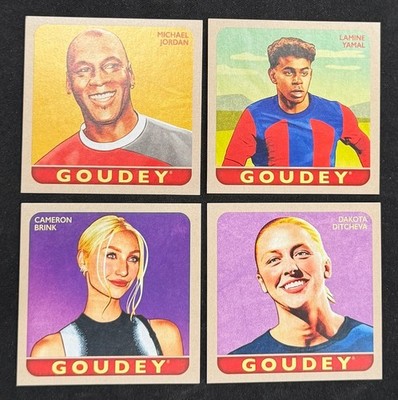 2025 Upper Deck Goodwin Champions - Goudey Mini Cards #1-50 Set Builder - Pick!