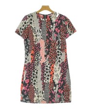 VERSACE Dresses BlackxOrangexWhiteetc.(Patterned) 40(Approx. M) 2200720820027