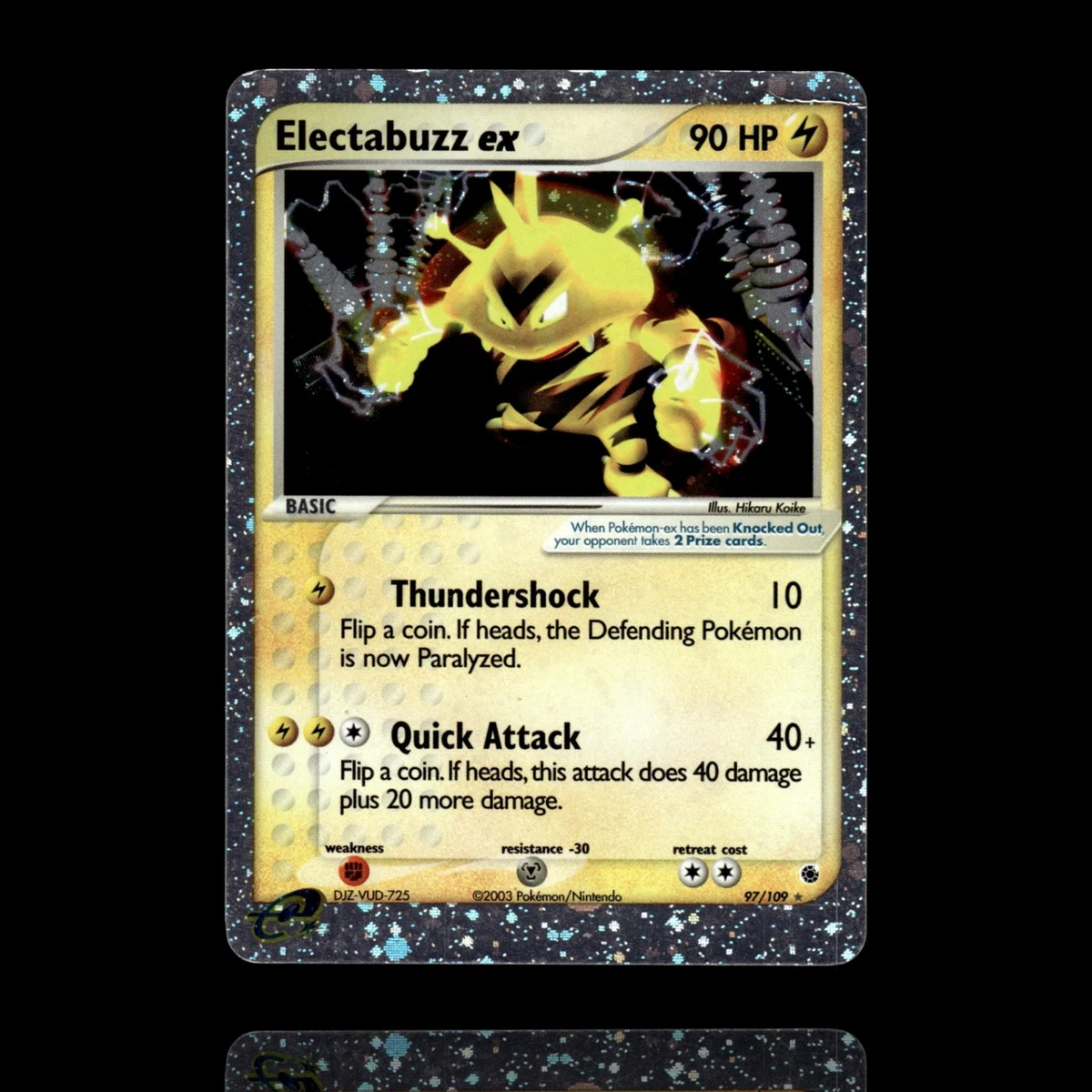 世界に2枚【psa1】Electabuzz ex エレブーex 1st holo Electabuzz Ex for sale | eBay