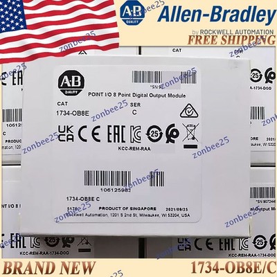Brand New AB 1734-OB8E/C Point I/O 8-Channel Output Module US Stock