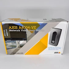 READ AXIS Communications A8004-VE Network Video Door Station Camera security