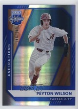 2021 Panini Elite Extra Edition Aspirations Blue 146/249 Peyton Wilson #66 1o2