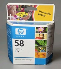 HP Genuine 58 Photo Inkjet Printer Ink Cartridge Tri-Color New Sealed: EXP 5/07