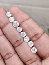 5 Ct Round Cut Certified Lab Grown Moissanite Natural D Color VVS1 Clarity