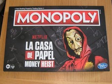 Monopoly Money Heist House of Money Netflix Edición La Casa de Papel Juego de Mesa