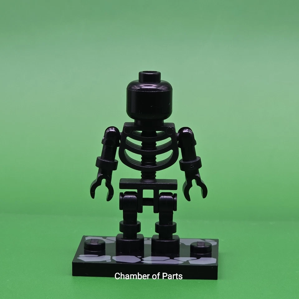 LEGO Harry Potter Genuine Minifigure Black Skeleton gen013 Evil Skull set 4766 - Image 4 of 4