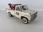 VTG TONKA AA White Wrecker Tow Truck 60s-70s Ford Pickup Pressed Steel Toy USA