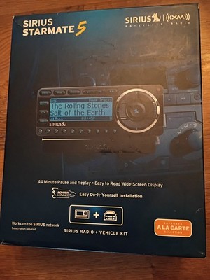 Sirius Starmate 5 Dock & Play Radio Vehicle Kit Model # SDST5V1 New Open Box