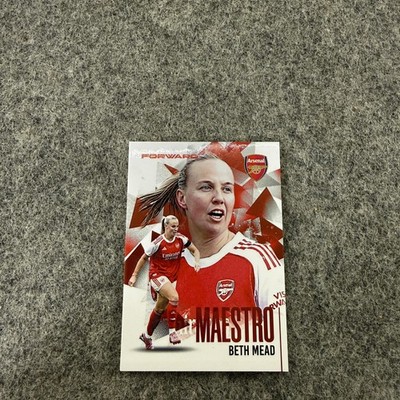 Arsenal Trading Card Beth Mead Maestro Futera 01/09 WSL Football 2026 Limited