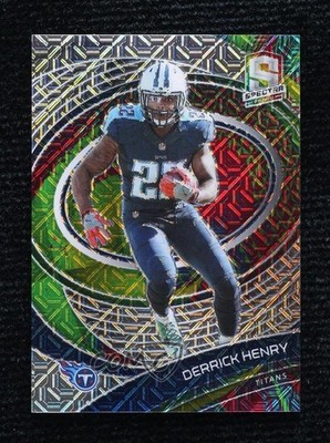 2021 Panini Spectra Meta Prizm 24/25 Derrick Henry #132 1op5