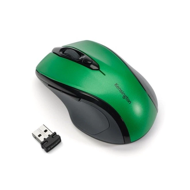 Kensington Pro Fit Mid-Size Wireless Mouse Emerald Green (72424) - Image 2 of 2