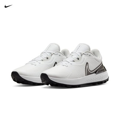 Nike React Infinity Pro 2 Golf Shoes  White/ Black DJ5593-115 Men's Size 11