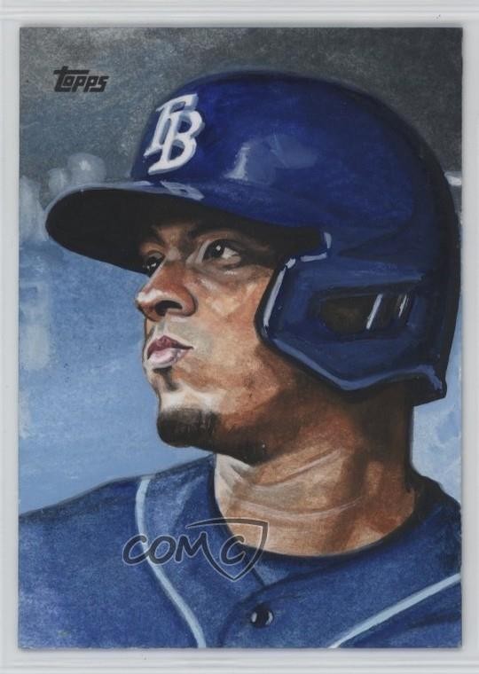 2023 Topps Update 1/1 Wander Franco John Giancaspro Auto Sketch 2t2