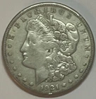 1921-S $1 Morgan Silver Dollar San Fransisco Mint U.S. Coin