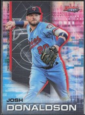 2021 Bowman's Best Josh Donaldson #42 Minnesota Twins