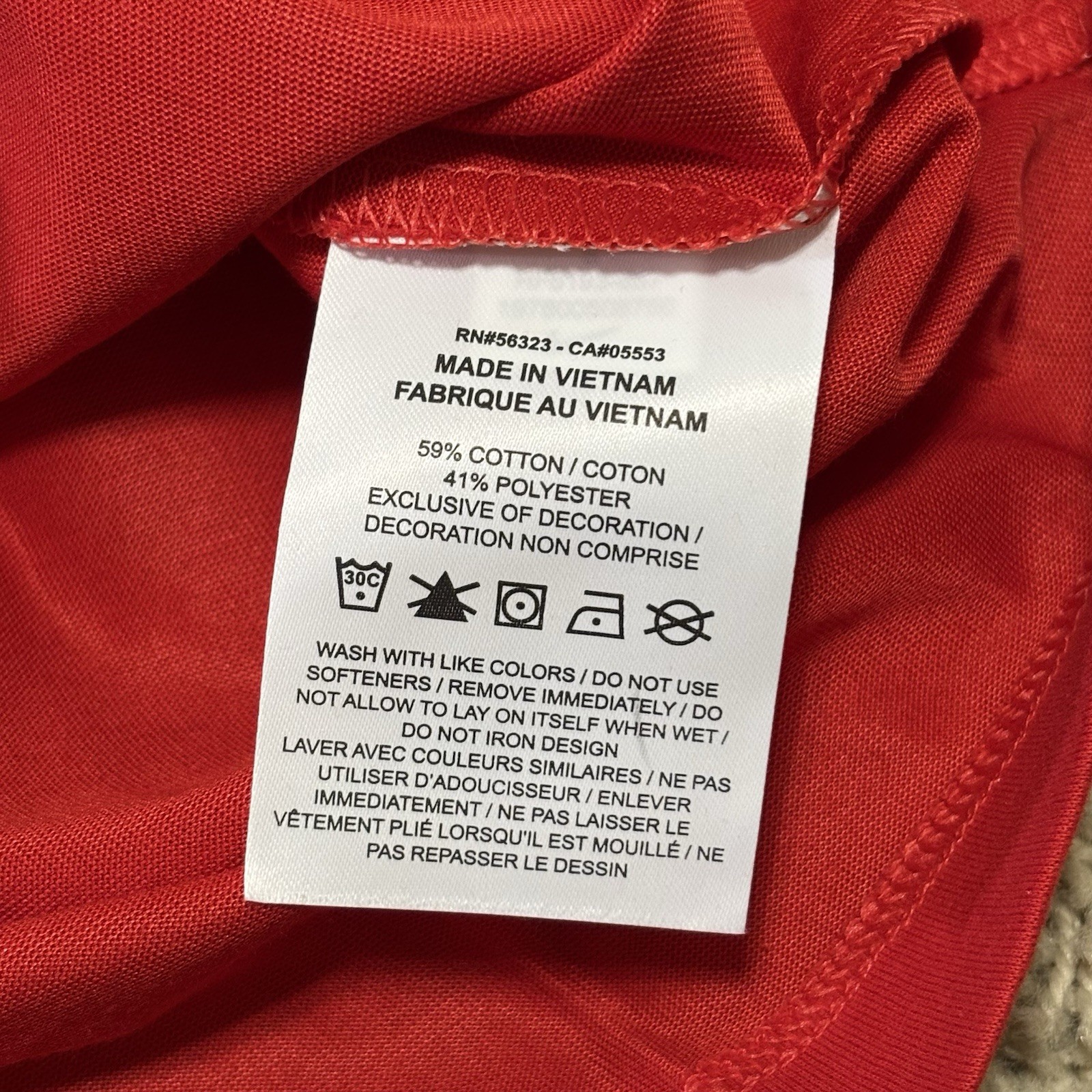 Nike Ja Morant Men's Nike Dri-FIT Basketball T-Shirt HF6194-657 Red Small New thumbnail 5