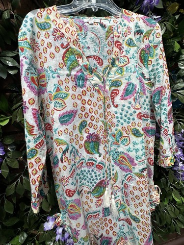DEBBIE KATZ SOUTH BEACH Tunic Dress Swim Cover Up Multicoloured- Size S BNWOT - Picture 5 of 17