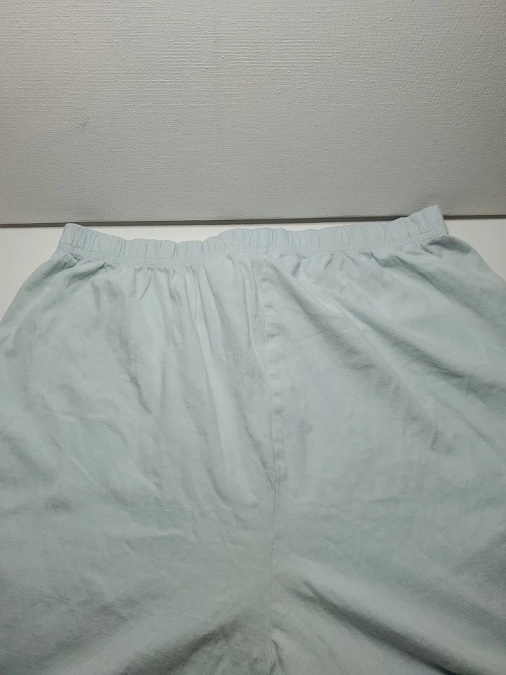 Pantalones de pijama Ralph Lauren azul claro 100 % algodón medianos Foto 4 de 4