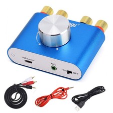 F900S Mini Bluetooth 5.0 Digital Amplifier, 2 Channel 80W 80W HiFi Stereo Aud...