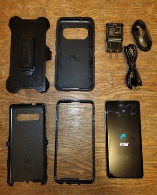 Samsung Galaxy S10 - 128 GB - Prism White (AT&T) w/ Otterbox 
