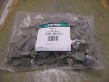 Bag of 100 Panduit FCM1-S6-C14 Flat Cable Mounts Grey [4*P-29.15]