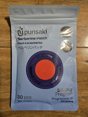 Purisaki Berberine Patch Improved Formula 30-Day Program (Read