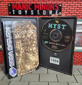 Sega Saturn Console Game - Myst - #1494