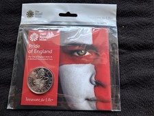 2018 The Pride Of England &pound;5 Five Pound Coin Sealed Royal Mint Pack BUNC