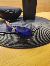 Oakley Ejector C-5 Alloy Metal Frame Prizm Polarized Blue Lens Full Pack New