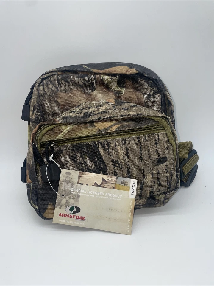 EXPLORER ROBLE MUSGOSO CAZA CAMUFLAJE ORGANIZADOR RIÑONERA MOCHILA DE DÍA CON 3 PORTABOTELLAS Foto 3 de 4