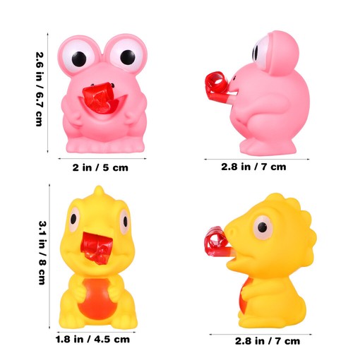 Set of 5 Frosch -Dinosaurierzunge Herausstechen Spielzeug Kind Kinderspielzeug - Zdjęcie 6 z 11