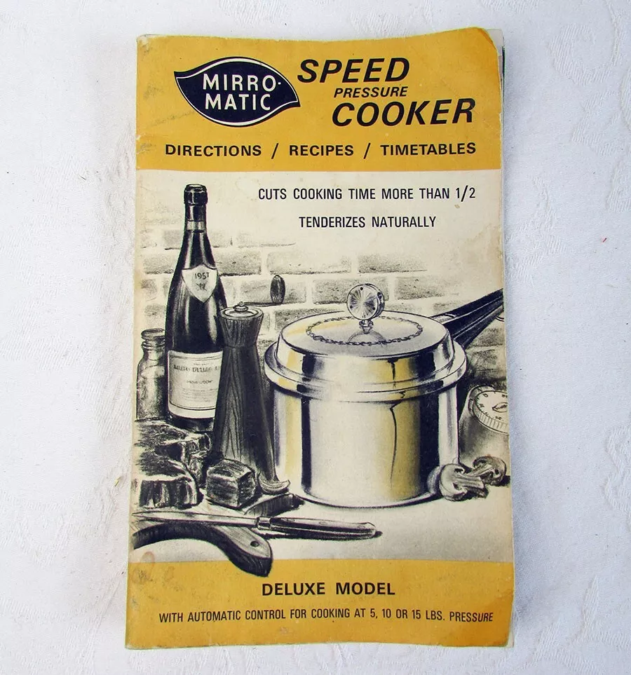 Mirro pressure cooker instructions hot sale