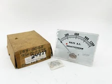 New Inductotherm 153-0068 Voltage Gauge 0-1200V Range N3869-D14838RLNONE
