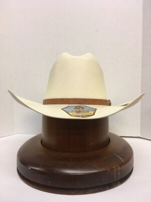 Stetson® 500X El Noble Natural with Original Ostrich Hat Band - Main Image
