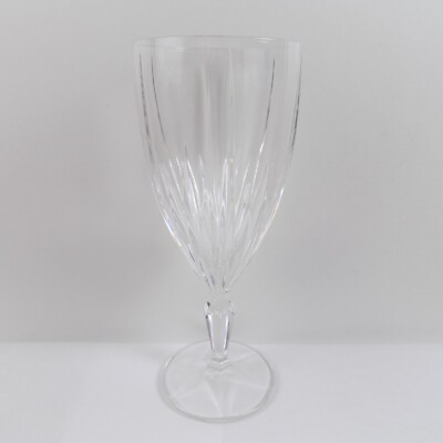Lot of 4 Mikasa Crystal Icicles Iced Tea Glasses Goblets 7-7/8'' Tall