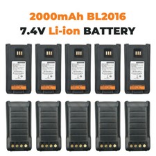 10PC BL2016 Replacement 2000mAh Li-ion Battery for Hytera PD985 PD985U Radio